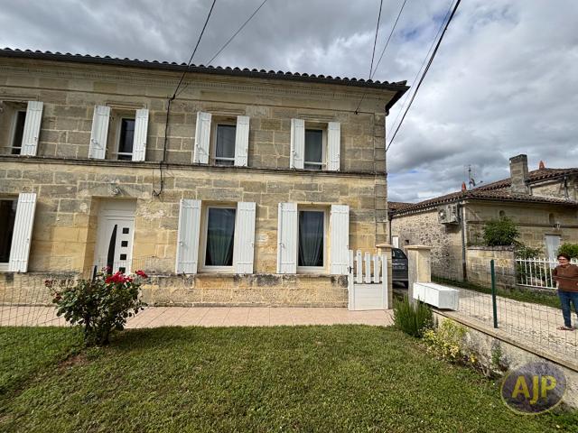 Location maison Saint Ciers D Abzac: 822 € AJP Immobilier Libourne
