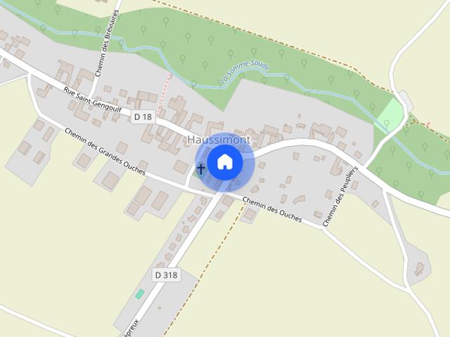 Location maison T2 44.00m² à Haussimont 51320