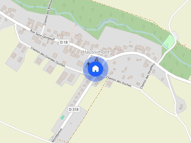 Location maison T4 71.00m² à Haussimont 51320