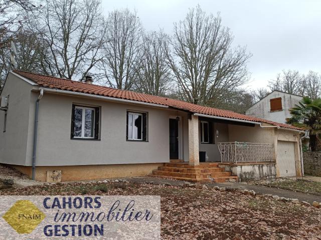 Location MAISON T4 PLAIN PIED LAMAGDELAINE | CAHORS IMMOBILIER GESTION