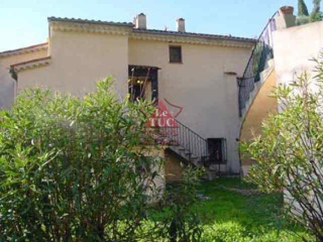 location meuble grasse est limite magagnosc partie de maison bastide avec jardinet et parking