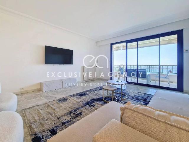 Location meublée à l’année Cannes 4 pièces 100m² Terrasse – Vue mer panoramique
