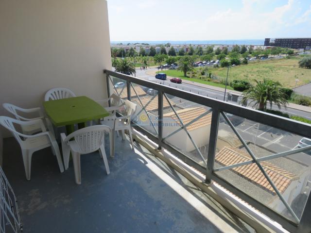Location pour étudiant 2 pièces, La Marina des Quilles, a SETE