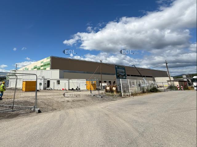 Location plateforme logistique Loriol sur Drôme A7 BREEAM