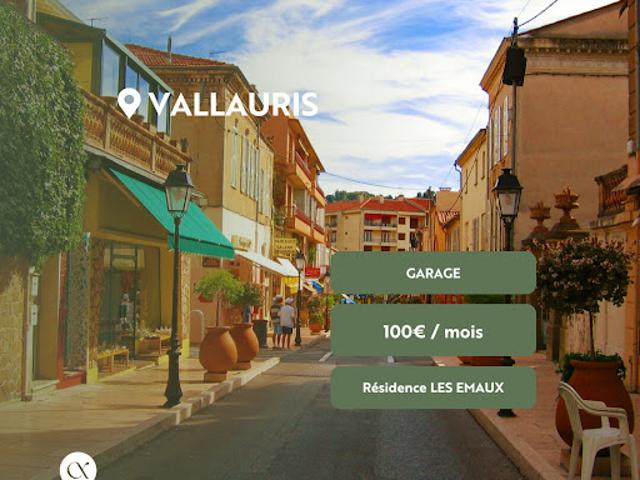 Location Place de parking 0 m2 Vallauris