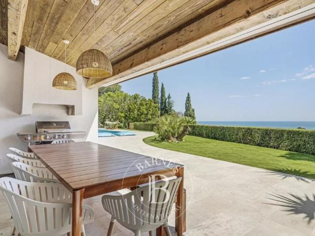 LOCATION SAISONNIÈRE ST AYGULF VILLA MODERNE VUE MER PANORAMIQUE 5 CHAMBRES
