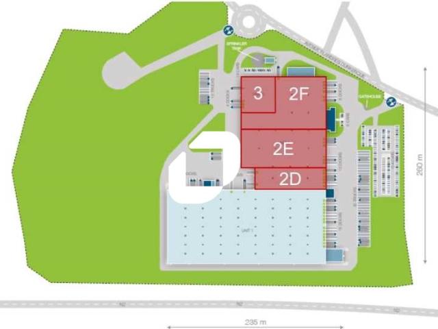 Location site logistique Villeneuve Saint Germain Proximité N1 et Soissons