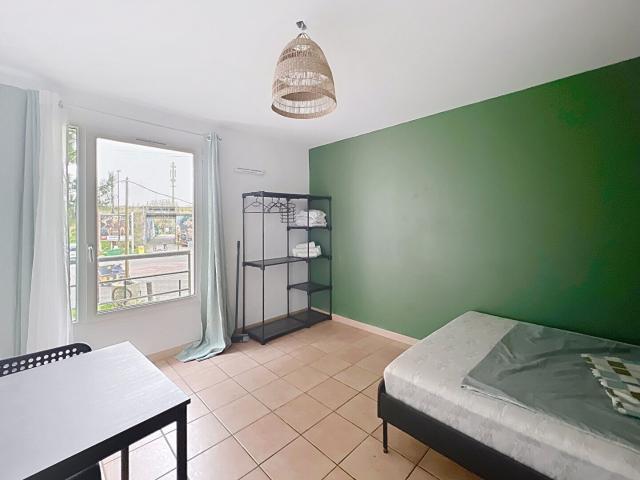 Studio meublé 18 m² résidence sécurisée avec clim proche rempar