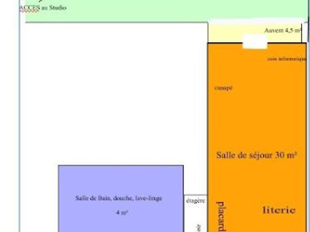 Location Studio 1 pièce 42 m2 Rixheim