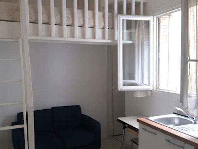 Location Studio 1 pièce 10 m2 Paris 19ème
