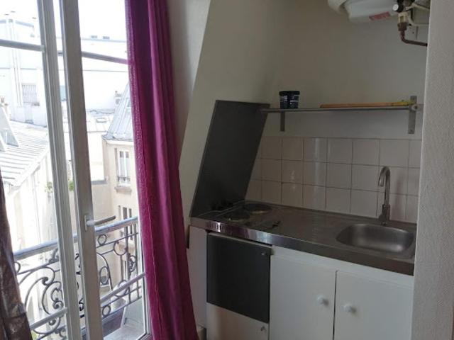 Location Studio 1 pièce 15 m2 Paris 10ème