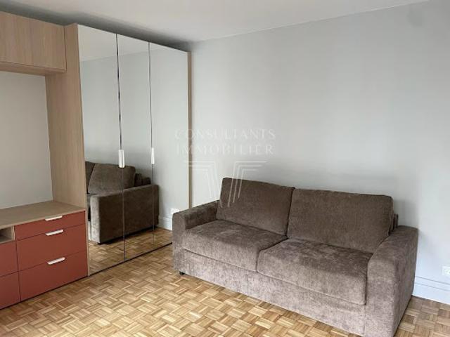 Location Studio 1 pièce 22.38 m2 Paris 16ème