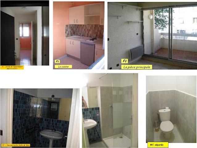 Location Studio 1 pièce 24 m2 Montpellier
