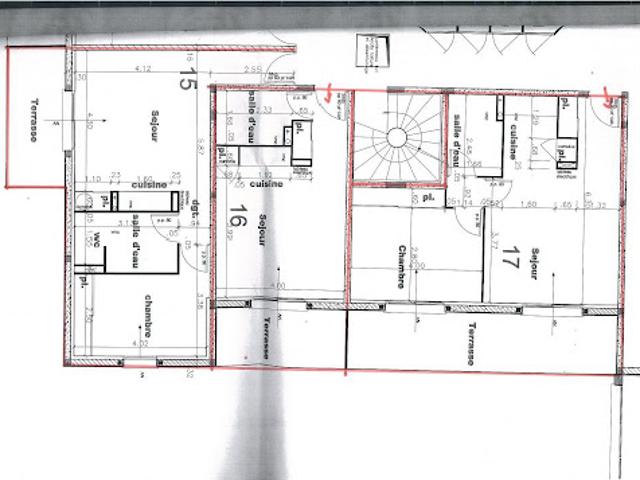 Location Studio 1 pièce 25 m2 Saleilles