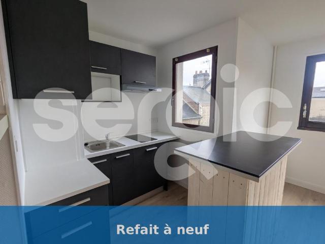 location studio 24 m² rouen 76100