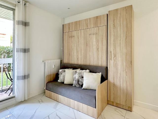 Location studio meublé de 16 m2 rue Gutenberg à Boulogne Billancourt