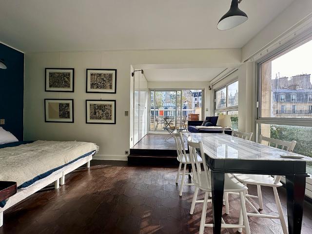 Location studio meublé de 40 m2 rue de la Pompe à Paris