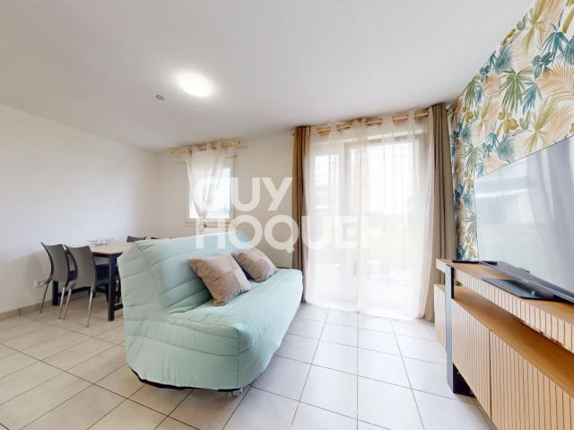 Location studio meublé rénové avec terrasse et parking à Sélestat Exclusivité