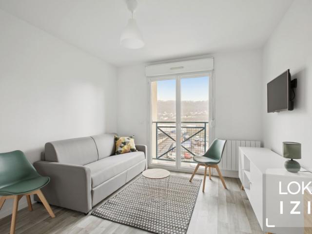 Location studio meublé 19m² Rouen Darnétal 76