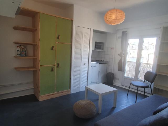 Location studio Paris 1 pièce 16.45m² 730€ | Auburtin Immobilier
