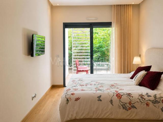 Location Superbe Rez de jardin 2chambres avec terrasses CFC, Casablanca