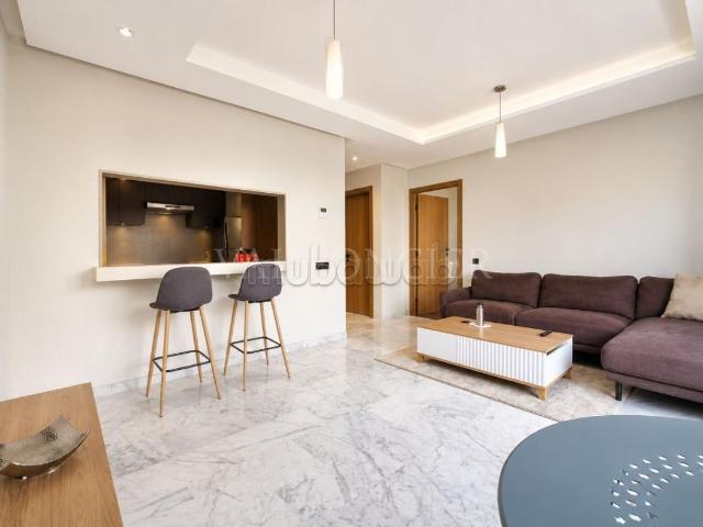 Location Superbe Studio meublé avec terrasse, Bouskoura