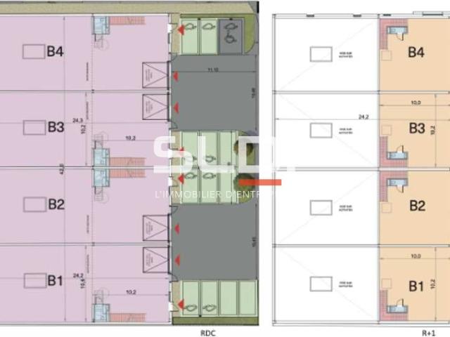 Locaux d'activités à vendre Vaulx en Velin Proche axes autoroutiers