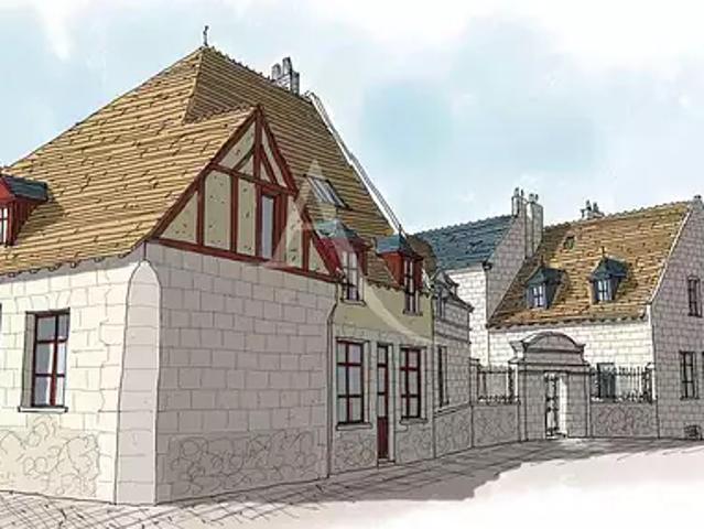Loches 37600 Achat / Vente appartement 2 pièces t2 cave parking