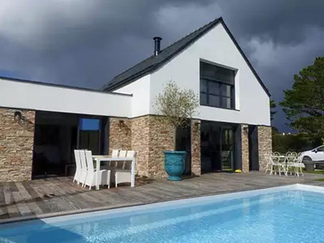 Locmariaquer 56740 Achat / Vente maison 5 pièces t5 piscine terrasse