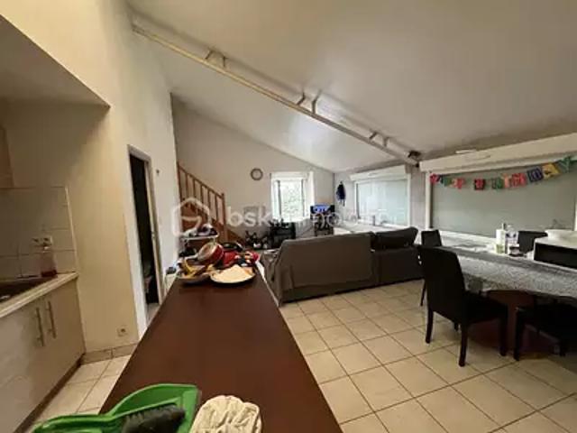 Locminé 56500 Achat / Vente appartement 3 pièces t3 au dernier étage