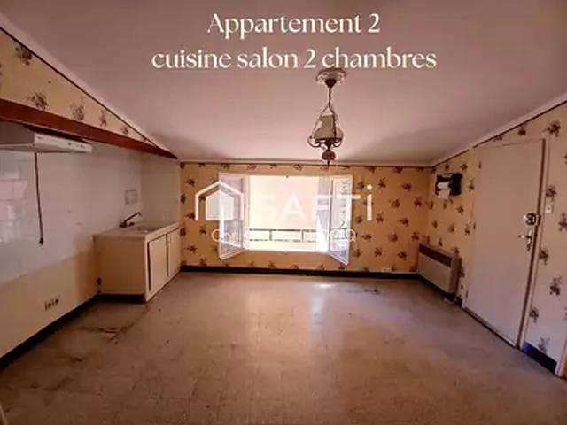 Lodève 34700 Achat / Vente appartement 3 pièces t3