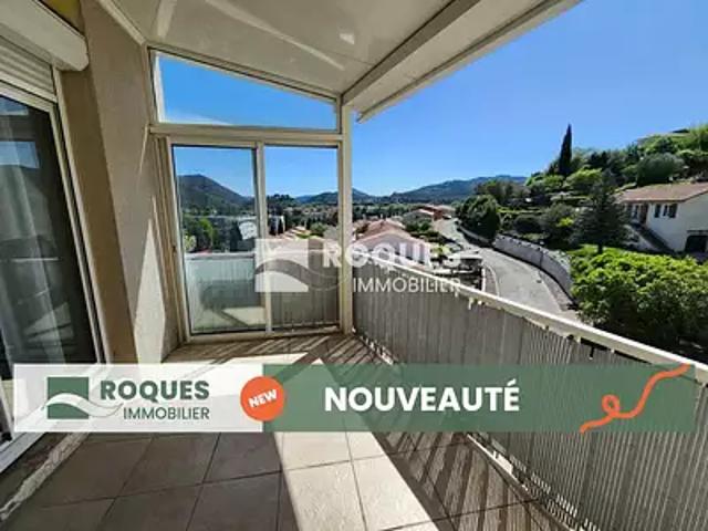 Lodève 34700 Achat / Vente appartement 3 pièces t3 au dernier étage