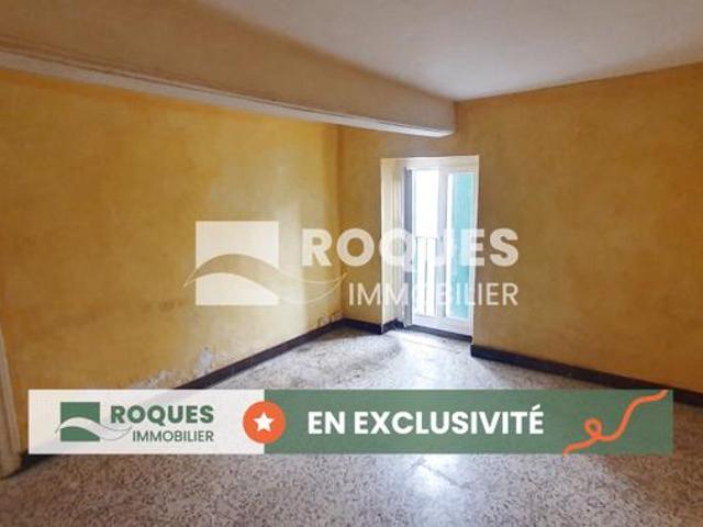 Lodève centre, Appartement à rénover 4 pièces, 2e étage, 59