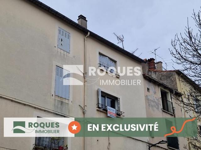 Lodève centre, Appartement quatre pièces, 82 m2 habitables