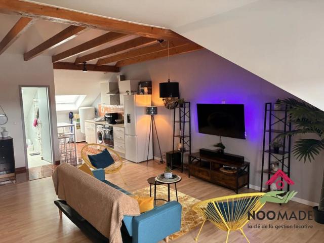 Loft mansardé de 45 m² au 2e étage Forbach