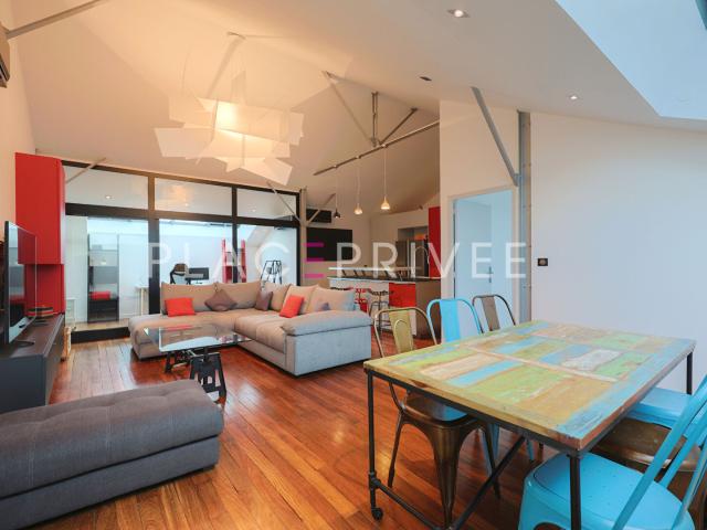 Loft meublé avec ascenseur et parking, Nancy