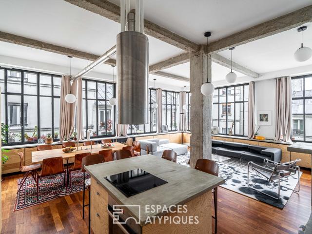 Loft au style new yorkais proche du marché de l'Olive