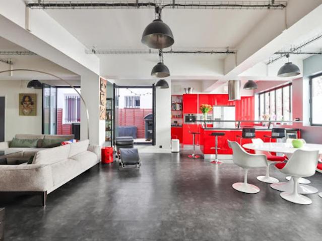 Loft avec terrasse