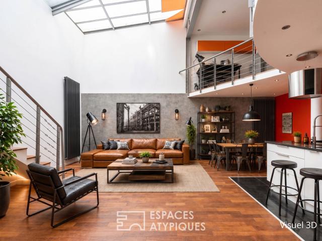 Loft avec verrière