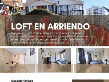 Loft amoblada de julio a diciembre