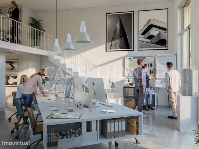Loft com mezzanine e varanda em Miraflores