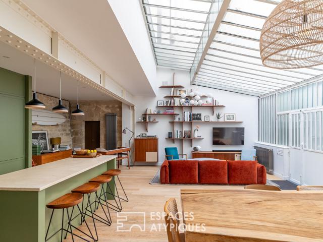 Loft comme une maison, au calme et à deux pas de la Place des Vosges