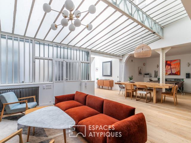 Loft comme une maison, au calme et à deux pas de la Place des Vosges