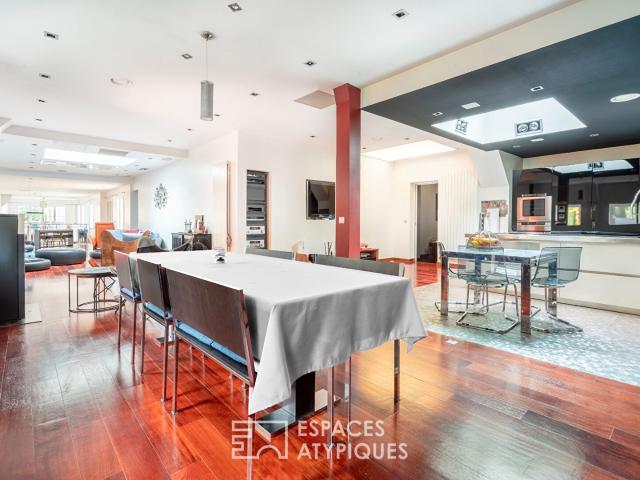 Loft contemporain dans une ancienne imprimerie