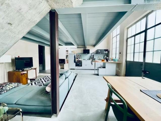 Loft di Design 104 mq con Doppio bagno e soppalco Tucidide M4