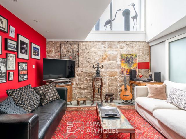 Loft en duplex inversé aux Épinettes