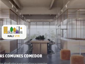 Loft, en renta en Lamartine, polanco, amenidades, amueblado, servicios y mant. incluido