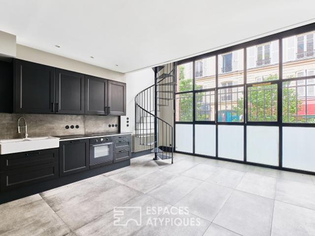 Loft en triplex quartier Trudaine