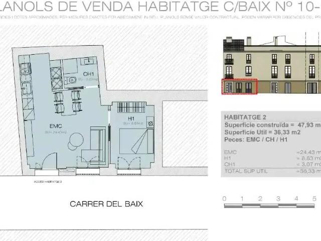 Loft en Venta en Barri del Centre