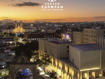 loft en zapopan centro a pasos de imss e isssste con roof+gym+seguridad 24/7